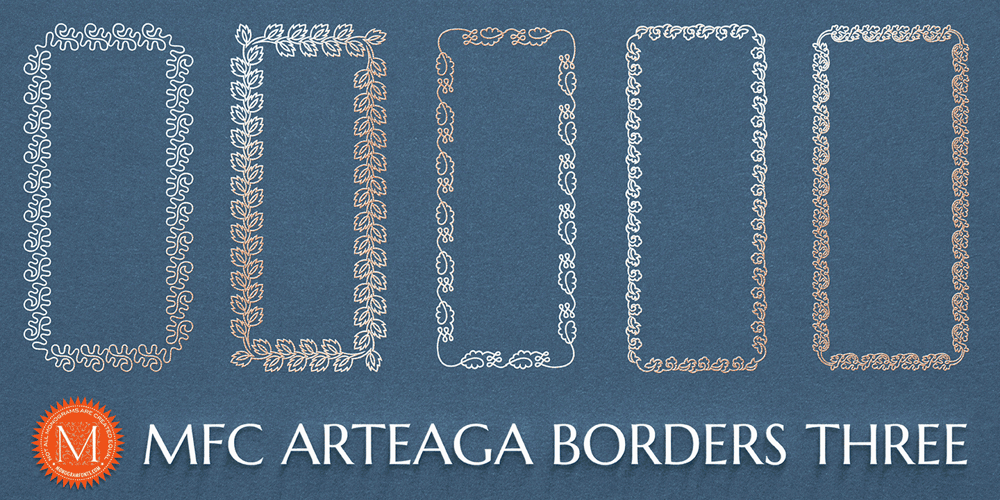 MFC Arteaga Borders Three font