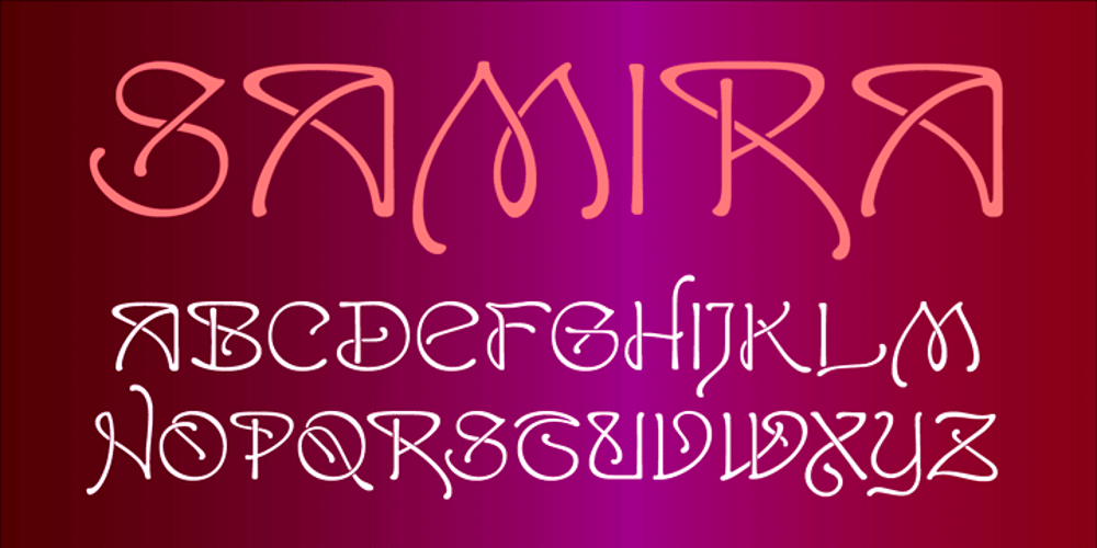 Samira font