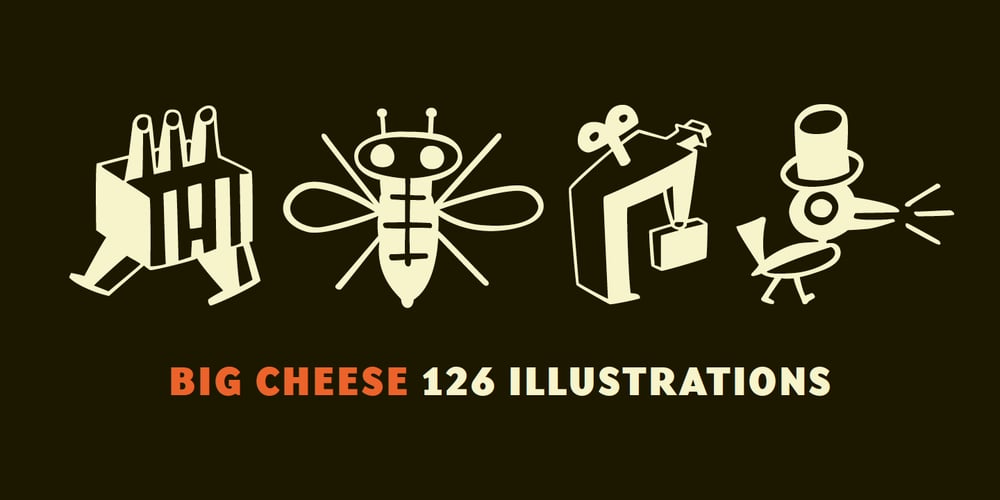 Big Cheese font
