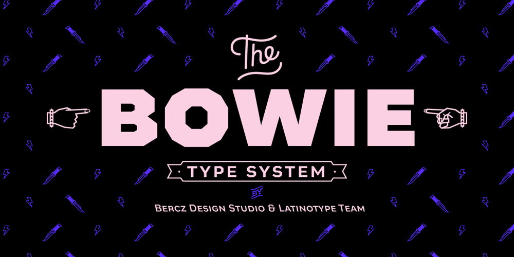 Bowie font