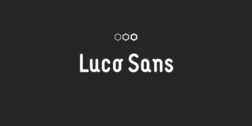 Luco Sans font