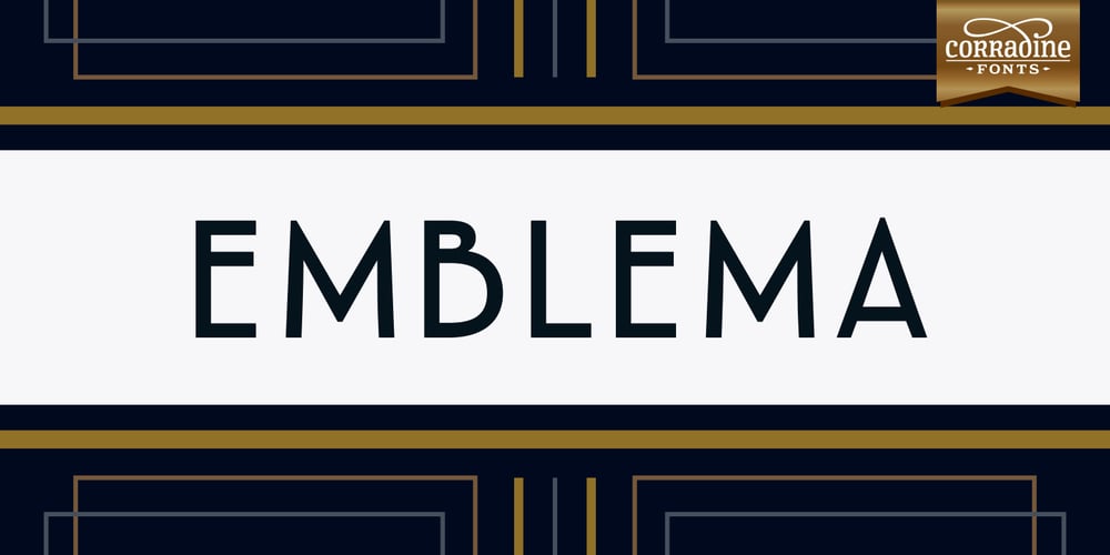 Emblema font