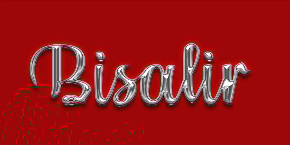 Bisalir font