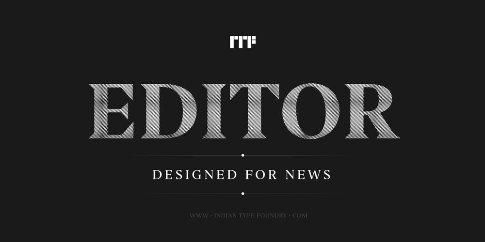 Editor font