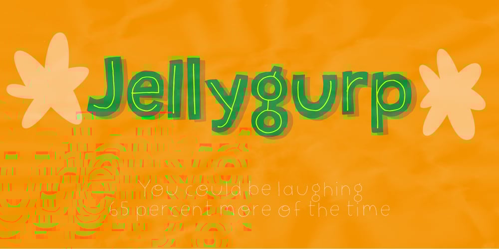 Jellygurp font