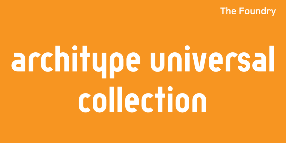 Architype Bayer font