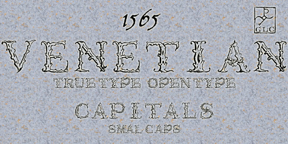1565 Venetian font