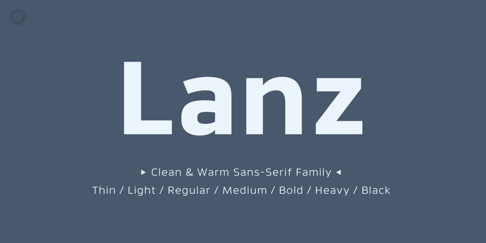 Lanz font
