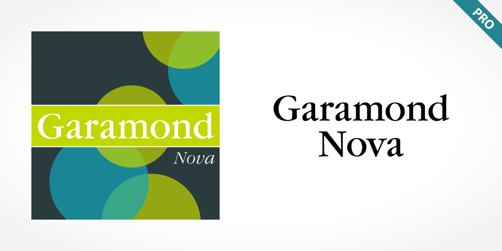 Garamond Nova Pro font