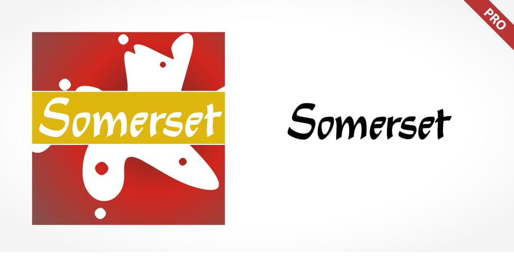 Somerset Pro font