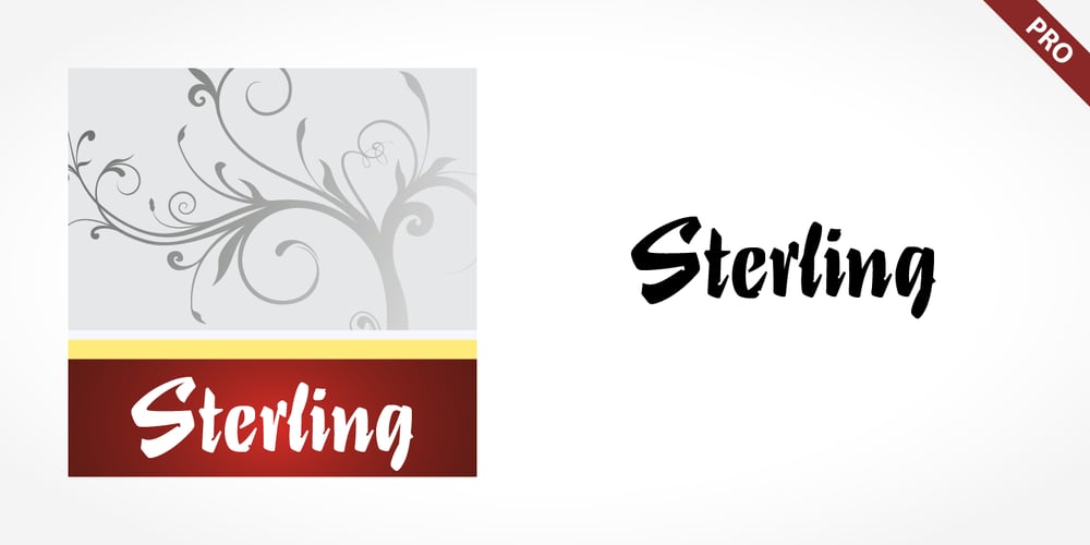 Sterling Pro font