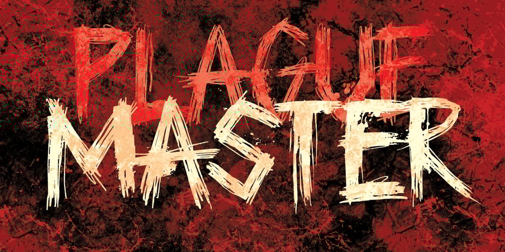 Plague Master font