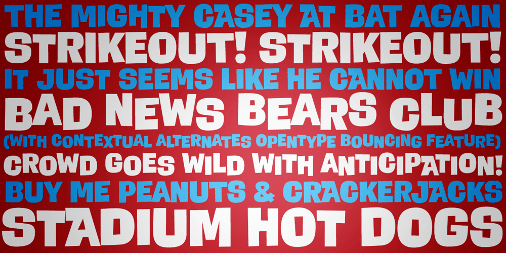Bear Club font