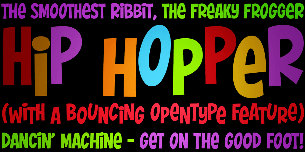 Hip Hopper font