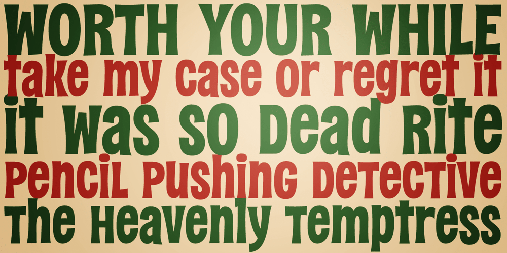 Dead Rite PB font