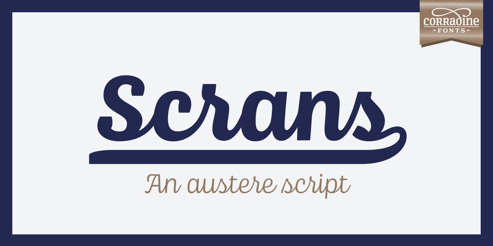 Scrans font