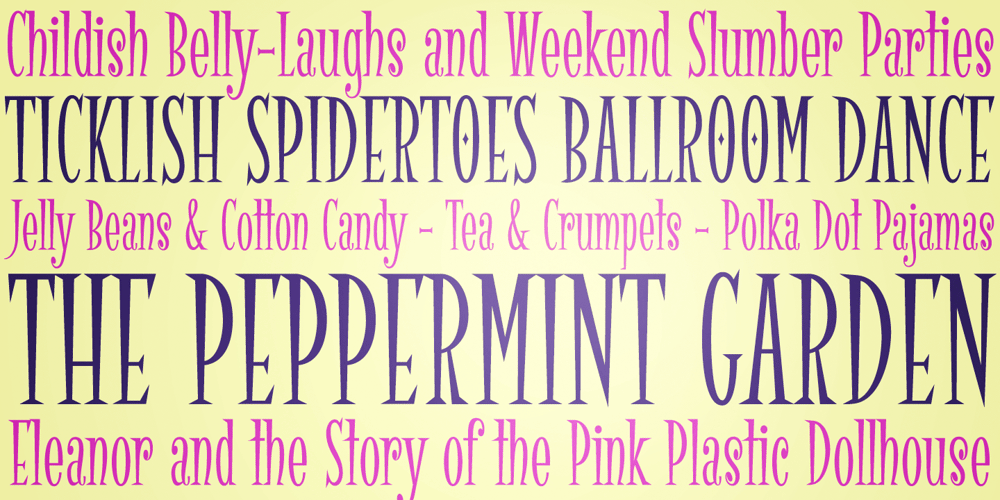 Spidertoes PB font