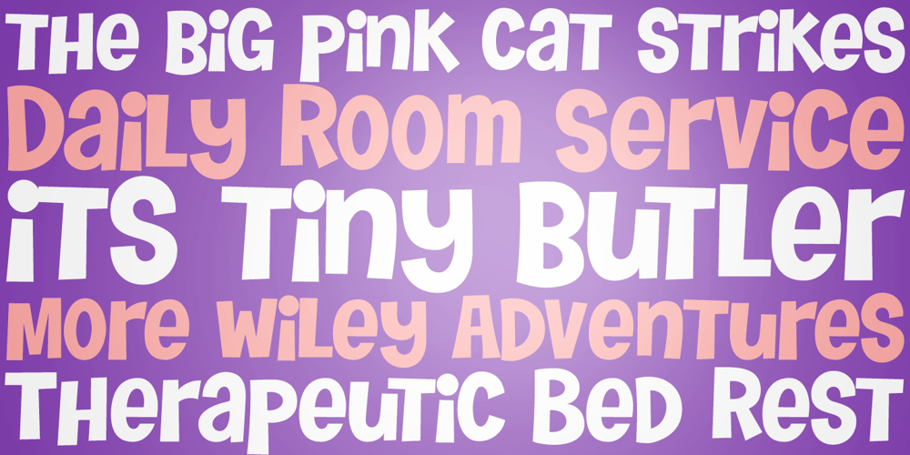 Tiny Butler font