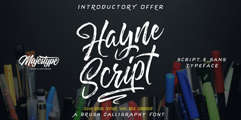 Hayne Script font