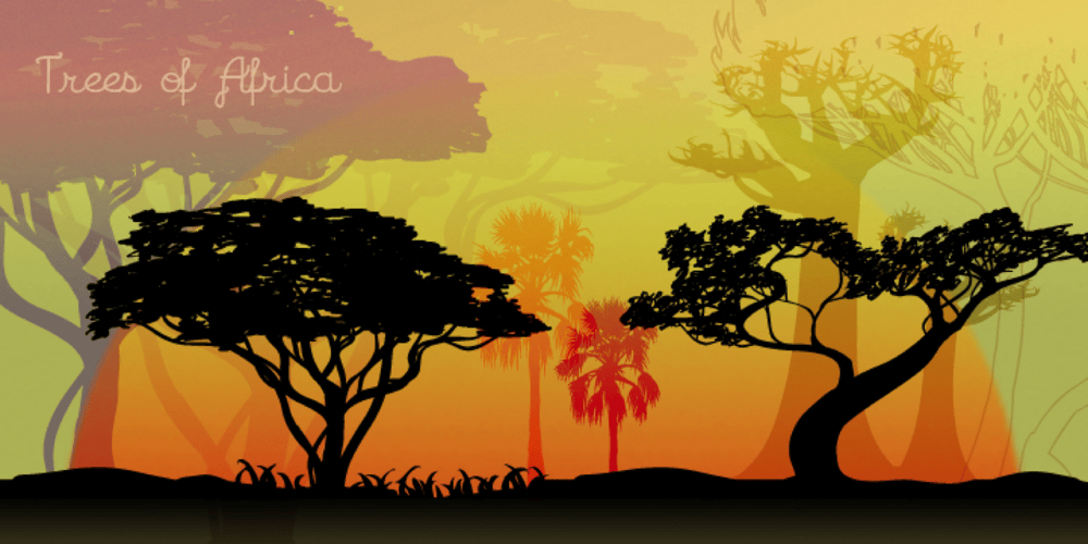 Trees Of Africa font