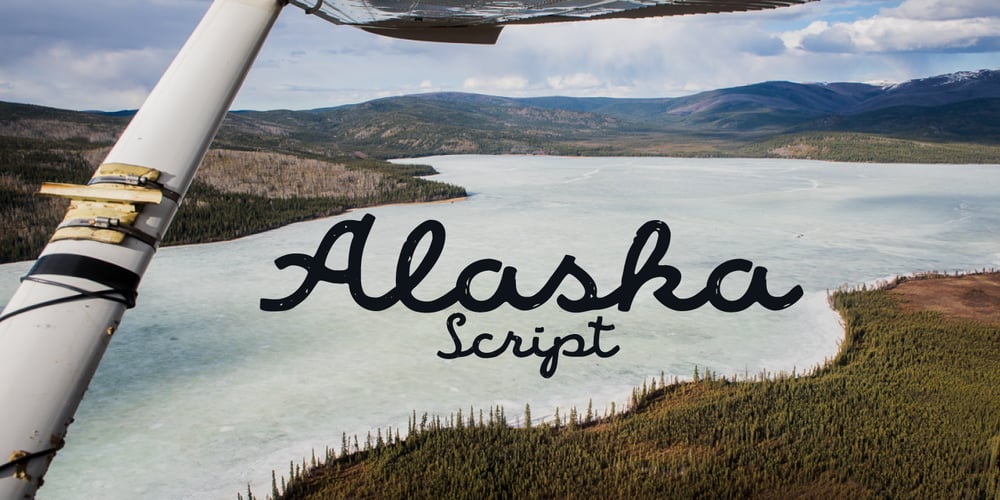 Alaska Script font