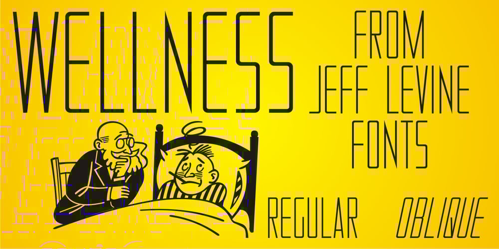 Wellness JNL font