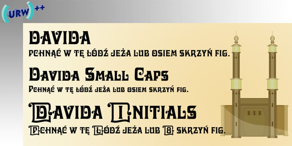 Davida font
