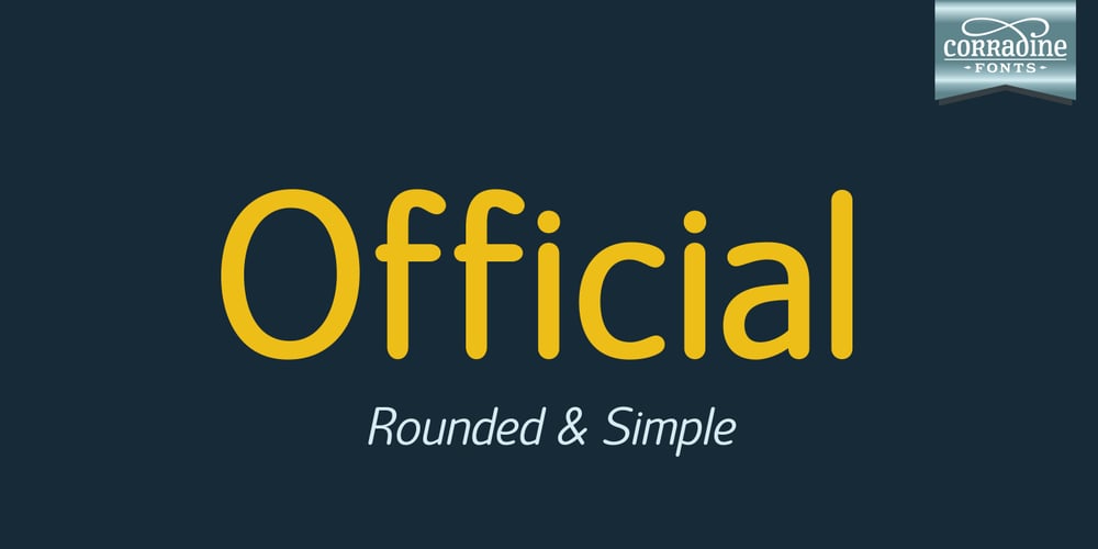 Official font