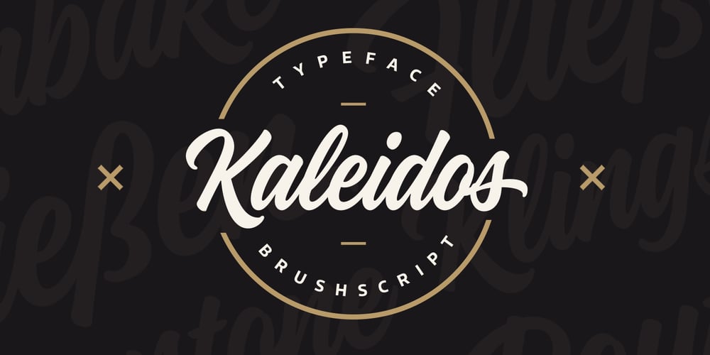 Kaleidos font