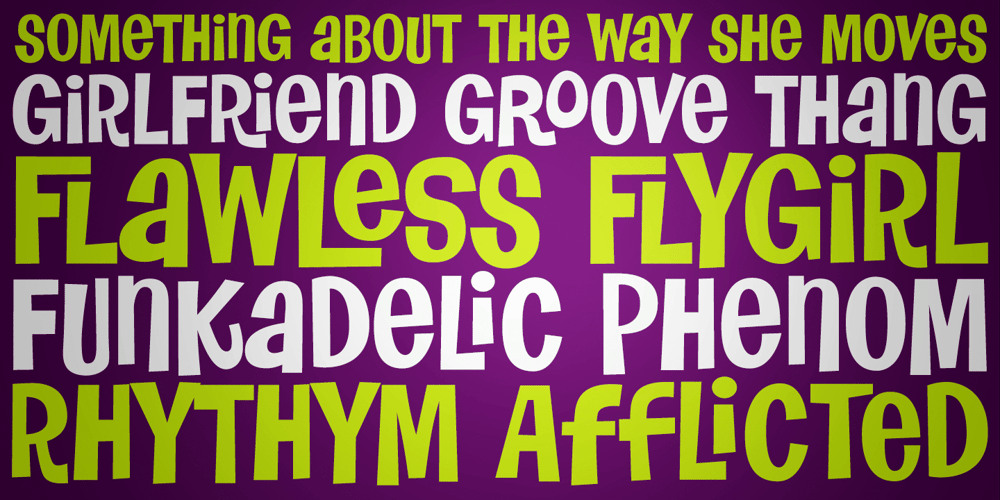 Flawless Flygirl PB font