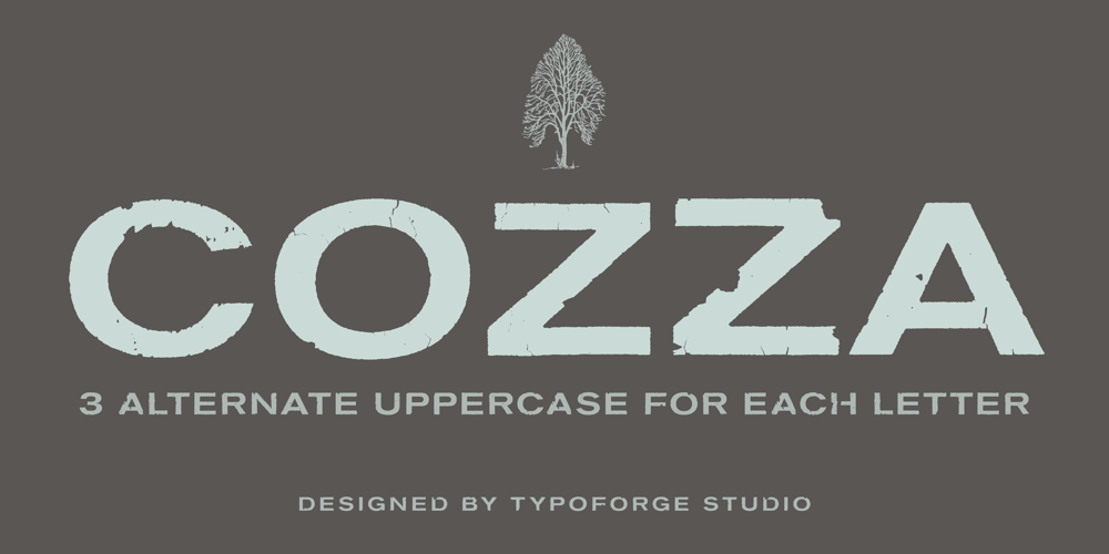 Cozza font
