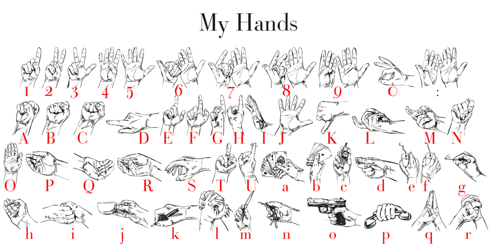 My Hands font