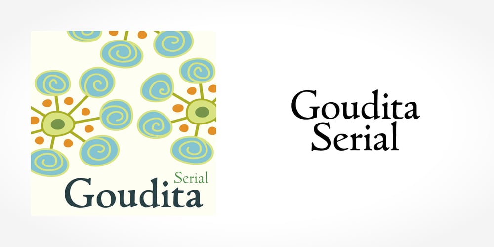 Goudita Serial font