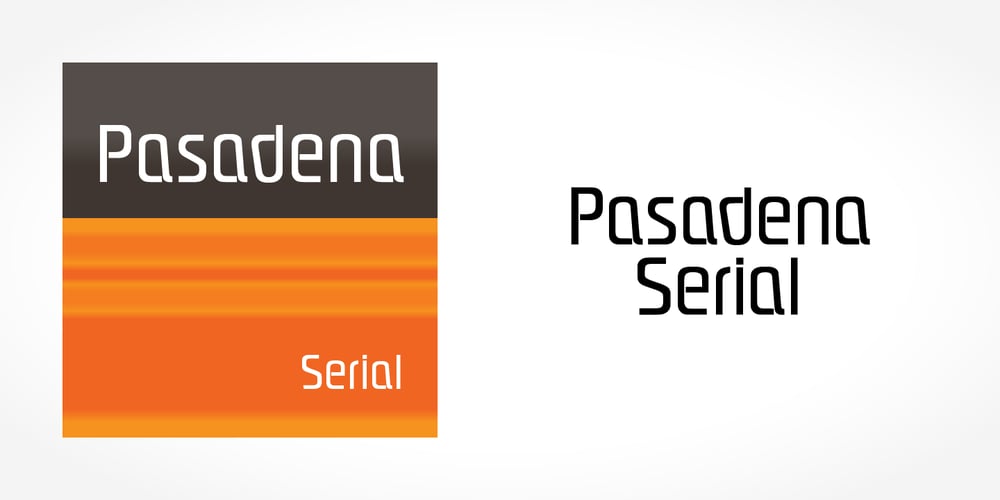 Pasadena Serial font