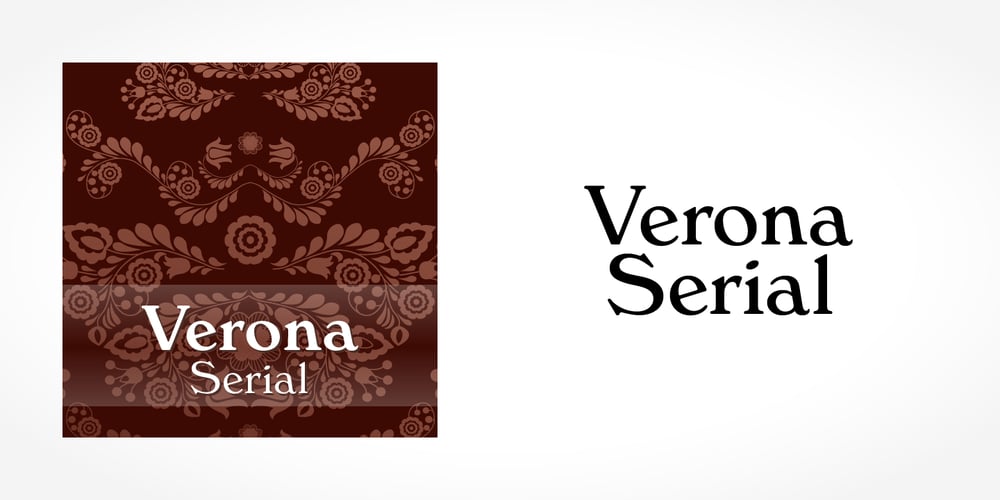 Verona Serial font