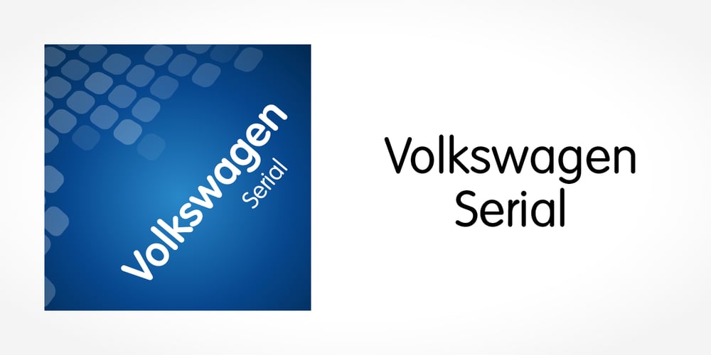 Volkswagen Serial font