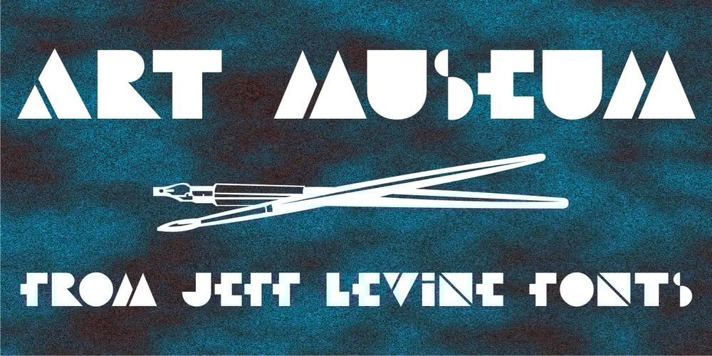 Art Museum JNL font