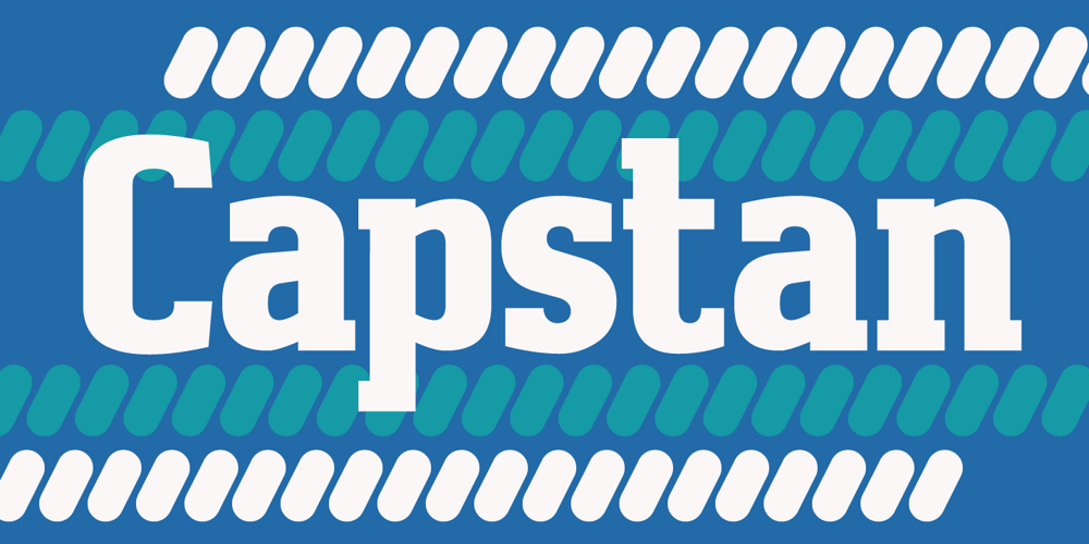 Capstan font