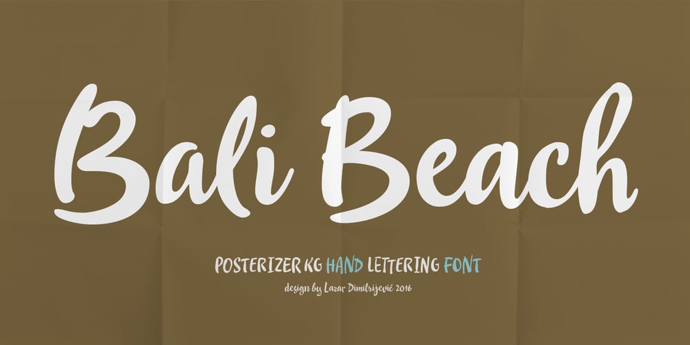 Bali Beach font