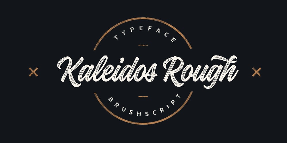 Kaleidos Rough font