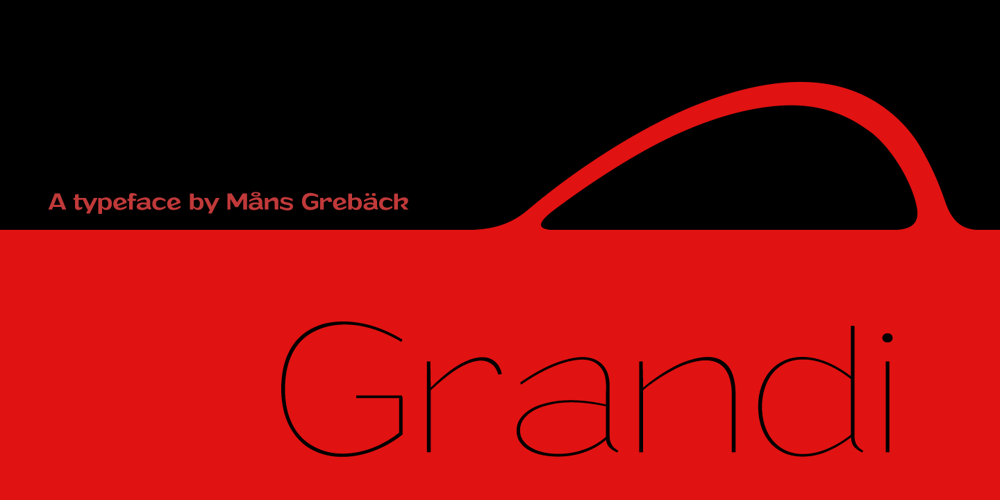 Grandi font