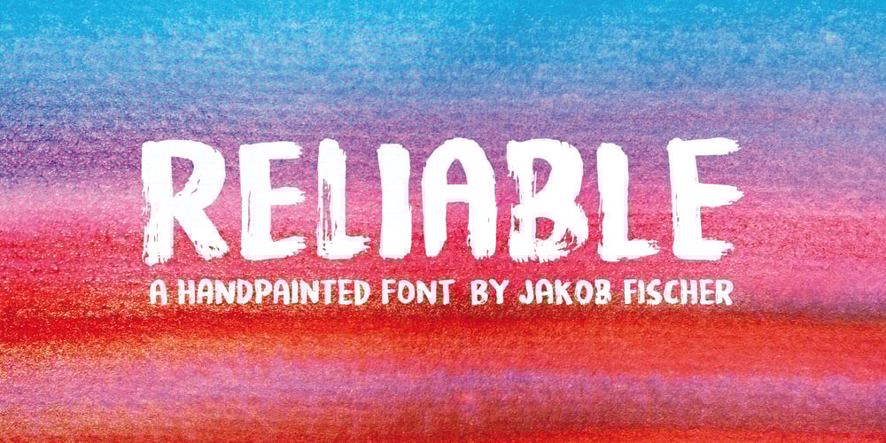 Reliable font