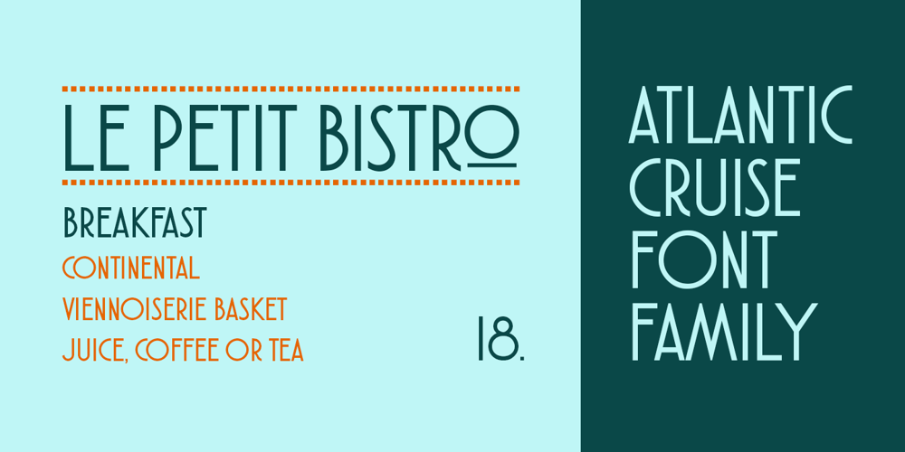 Atlantic Cruise font