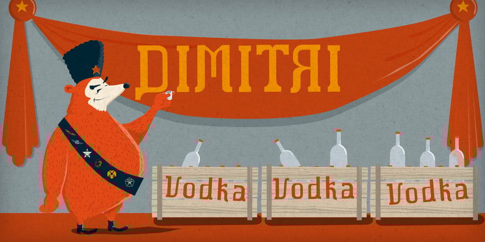 Dimitri font