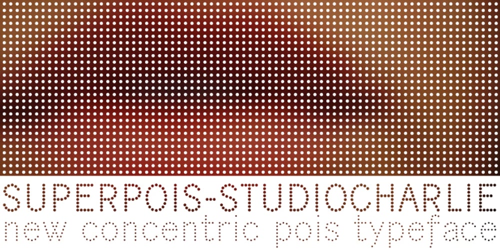 Superpois font