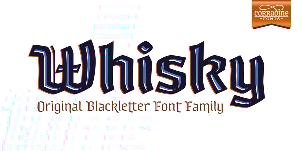 Whisky font