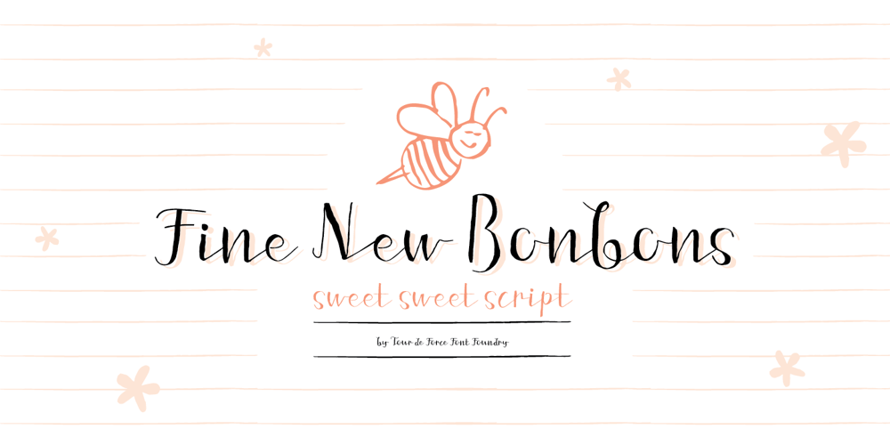Fine New Bonbons font