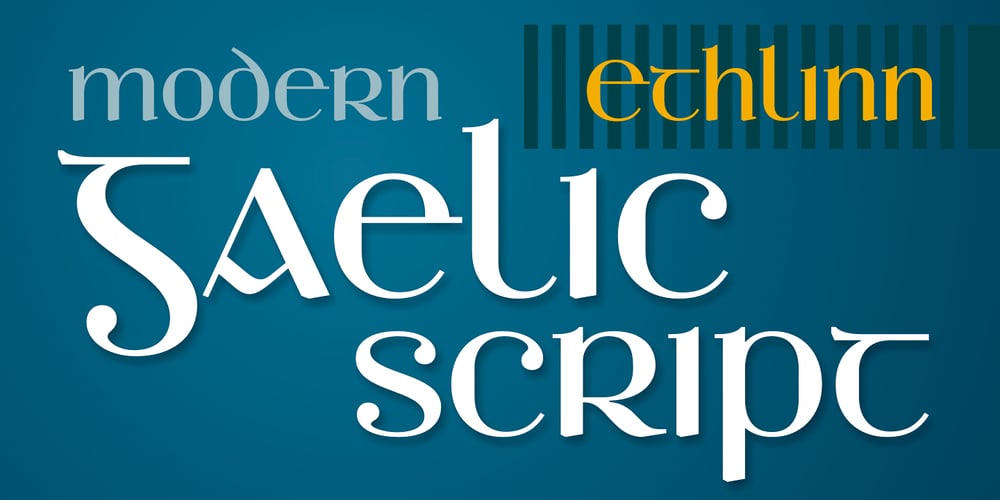Ethlinn font