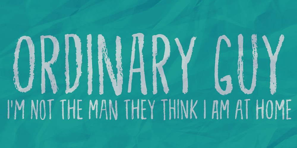 Ordinary Guy font