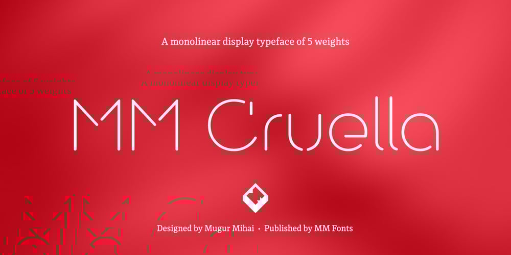 MM Cruella font